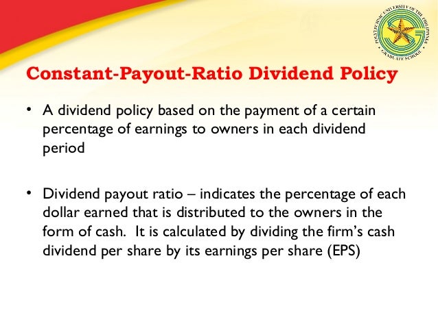 finance and dividend payout policy Dividend policy connotes to the payout policy, which managers pursue in deciding the size and pattern of cash corporate finance dividend is the return that . finance and dividend payout policy Dividend policy connotes to the payout policy, which managers pursue in deciding the size and pattern of cash corporate finance dividend is the return that .