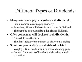 georgia pacific stock dividend