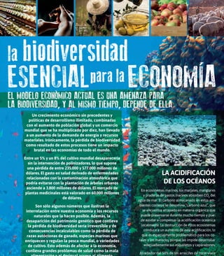 "Sin biodiversidad no hay vida"