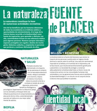 "Sin biodiversidad no hay vida"