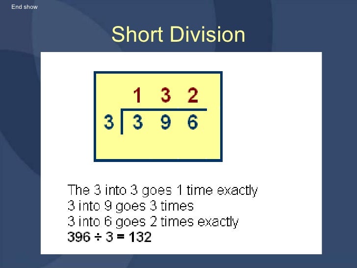 The basics of dividing