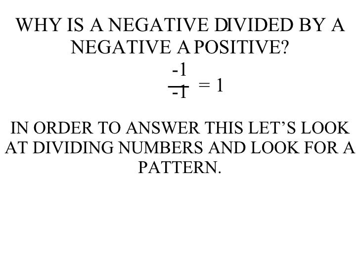 Dividing Negatives dividing-negatives