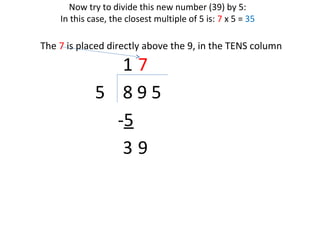 Dividing a 3 Digit Number by a 1 Digit Number | PPT | Free Download
