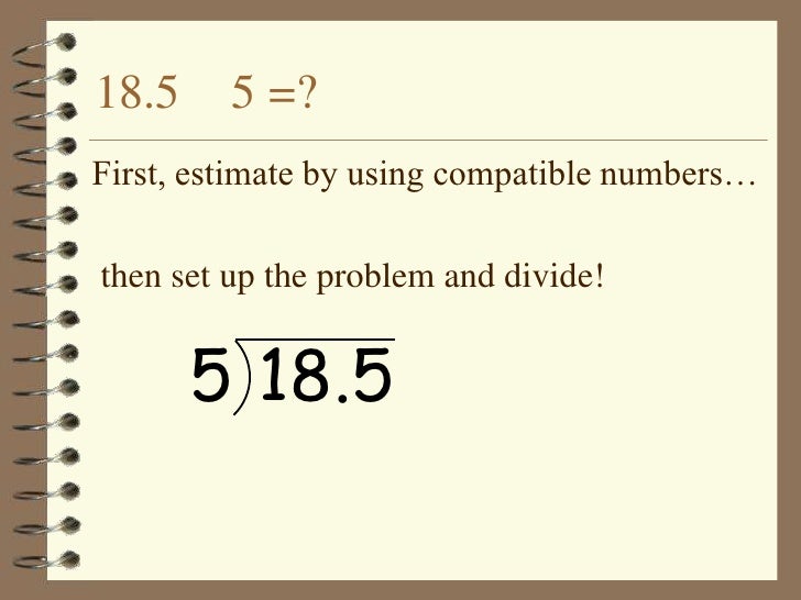 Dividing Decimals