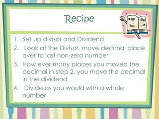 Are you Ready for Some…DividingA Wednesday Morning Party….We’ve got Ms. Evans, the PP, and your minds,Let’s get these quotients started!M