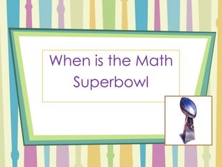 Please complete the Warm UpWarm UPFind the quotient1. 1.84 ÷ 4		2. 97.5  ÷  3