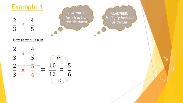 Dividing Fractions Gcse Maths Is Easy