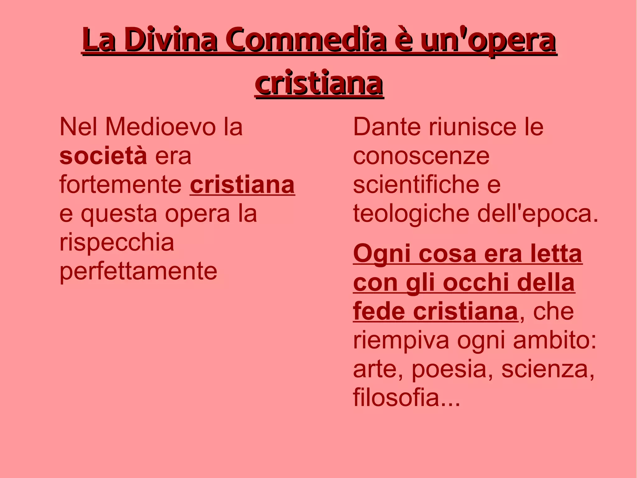 Divina commedia | ODP