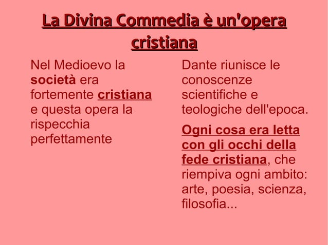 Qualcosa Che Sorprende 1 Con Antologia Della Divina Commedia Divina commedia | PPT