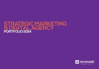 strategic marketing
& digital agency
portfolio2014
 