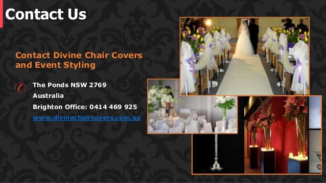 Divine Chair Covers