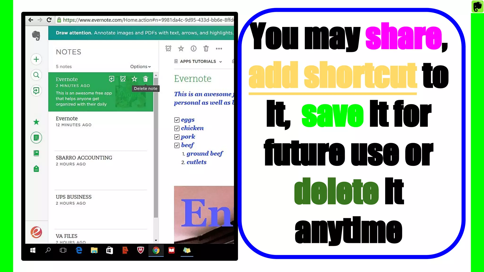You may share,
add shortcut to
it, save it for
future use or
delete it
anytime
 