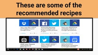 These are some of the
recommended recipes
 