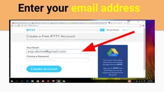 Enter your email address
 