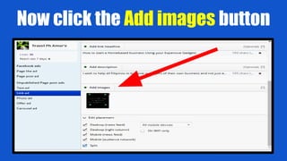 Now click the Add images button
 
