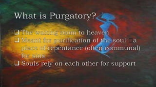 Divine comedy purgatory