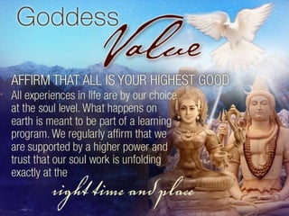 Affirm that all is your highest good. 