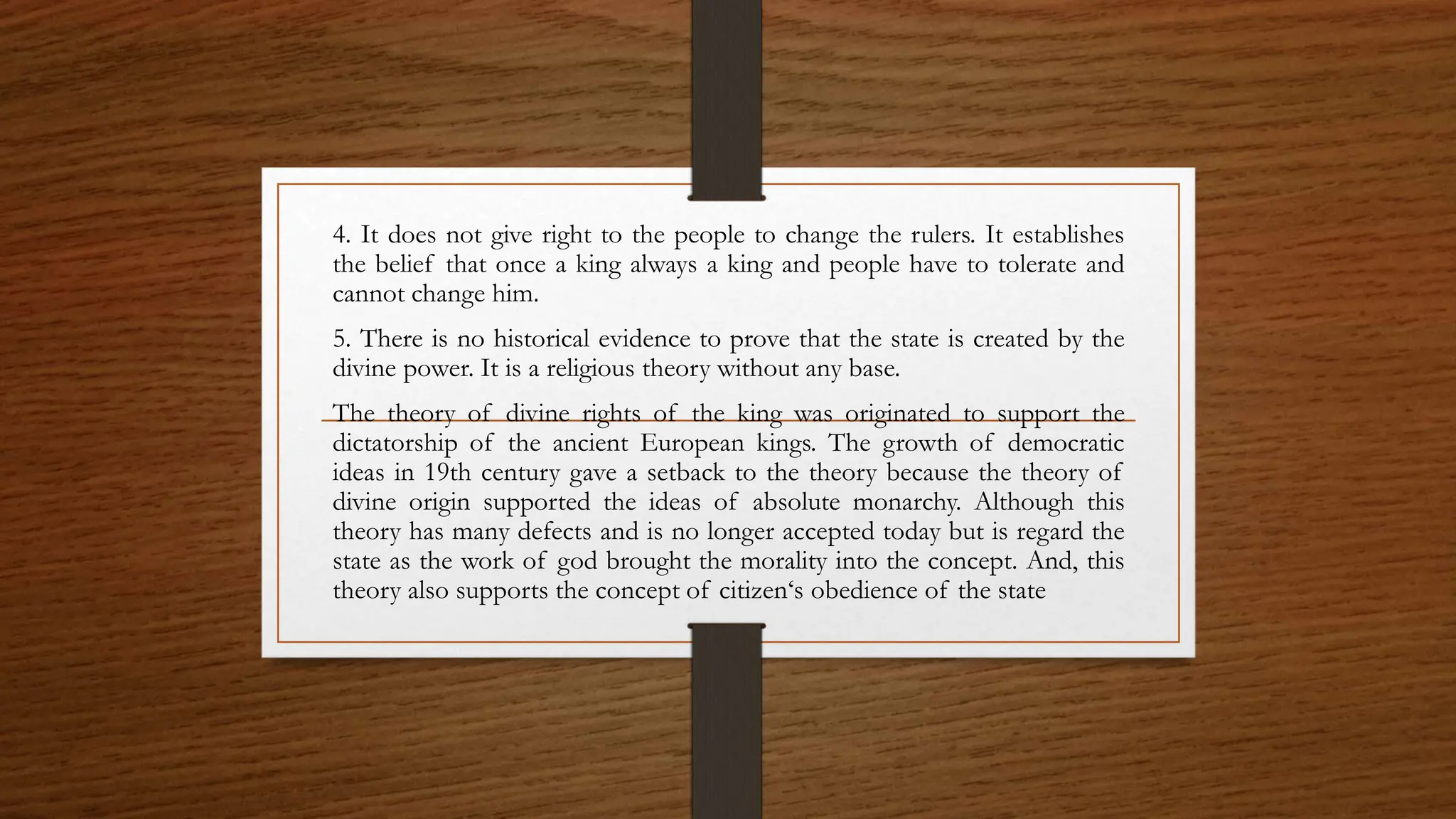 Divine theory | PPTX
