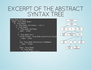 EXCERPT OF THE ABSTRACT
SYNTAX TREE
Ti_oeMdl(
wgNd_oue
bd:Ti_oeBd(
oy wgNd_oy
0 Ti_oe
: wgNd(
0 Ti_oeTx(aa 'u>)
: wgNd_etdt: <l'
1 Ti_oe
: wgNd(
0 Ti_oeStep
: wgNd_eTm(
nm:'tm'
ae ies
)
1 Ti_oeFr
: wgNd_o(
vletre:Ti_oeEpeso_sinae
au_agt wgNd_xrsinAsgNm(
nm:'tm
ae ie'
)
sq Ti_oeEpeso_epae
e: wgNd_xrsinTmNm(
nm:'tm'
ae ies
)
bd:Ti_oe
oy wgNd(
0 Ti_oe
: wgNd(
0 Ti_oeTx(
: wgNd_et
dt:'l>
aa <i'
)
1 Ti_oe
: wgNd(
0 Ti_oeStep
: wgNd_eTm(
nm:'tm
ae ie'
)
1 Ti_oePit
: wgNd_rn(
ep:Ti_oeEpeso_itr
xr wgNd_xrsinFle(
nd:Ti_oeEpeso_itr
oe wgNd_xrsinFle(

 