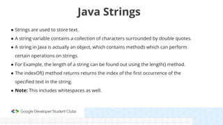 Learn To Code: Diving deep into java | PPT