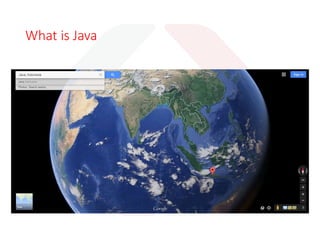 Index
• What is Java ? How it runs on PC ?
• Different Java Virtual Machines
• A close look at the bytecodes
• Introduction to class loader
• Building the information from bytecode
• Maintaining the class loading chain
 