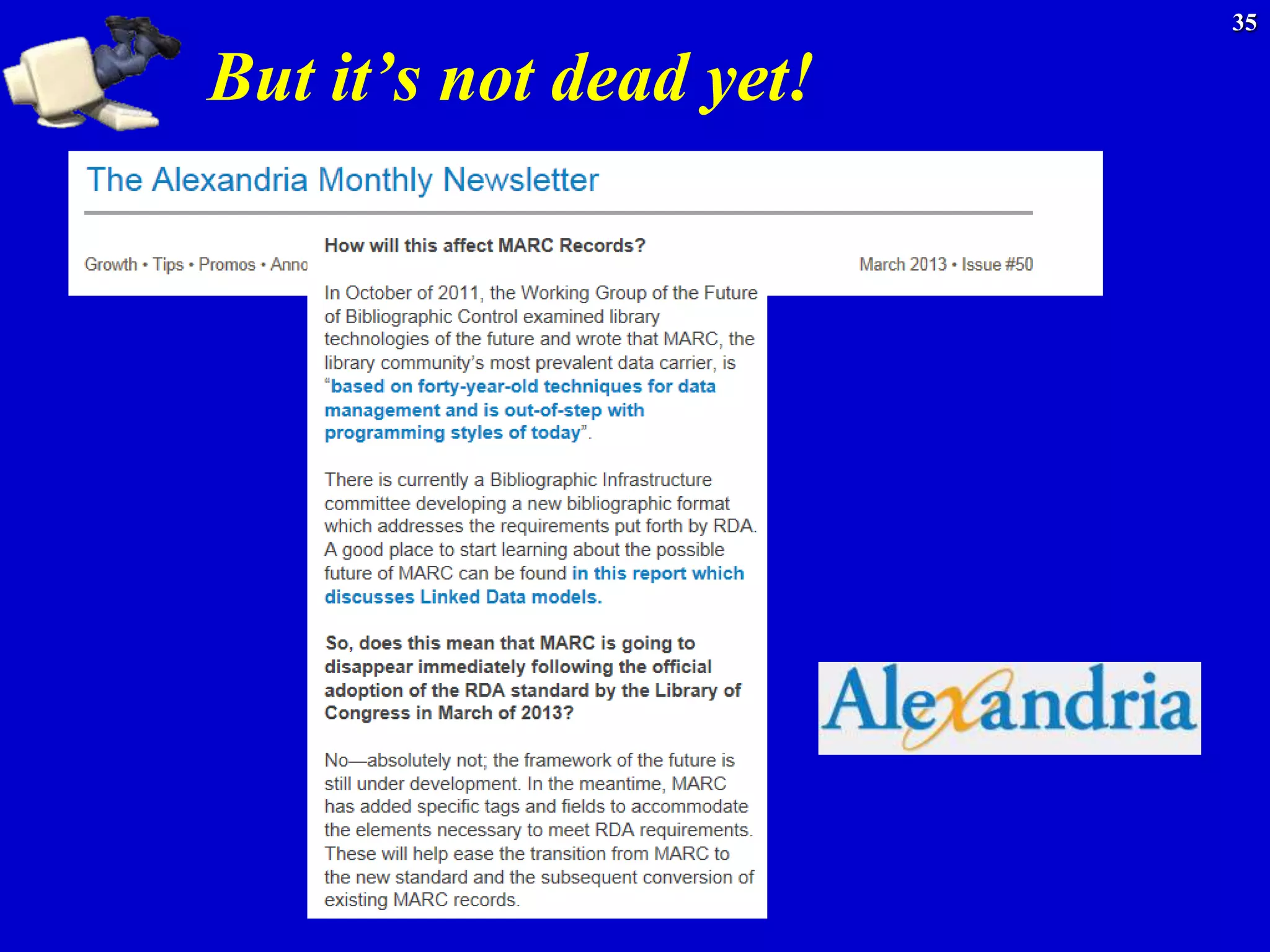 35

But it’s not dead yet!
 