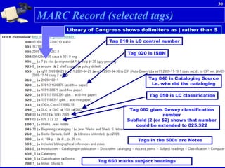 Diving into MARC: What's MARC got to do with it? | PPTX
