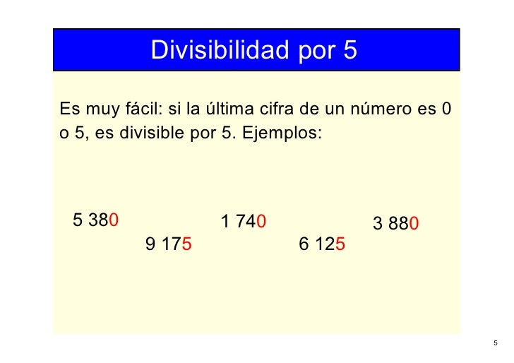 Divisibilidad