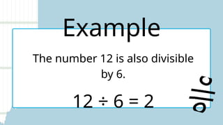 Divisibility Rules Math Presentation in colorful illustrative style.pptx
