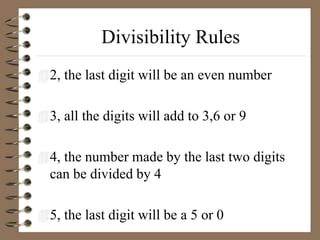 Divisibility tests divisibility rules by dr. martin otundo richard | PPT