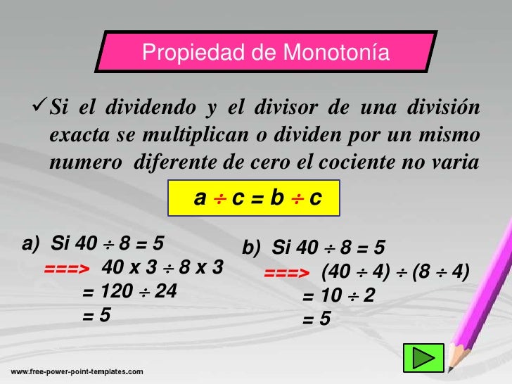 Resultado de imagen para Divisiones exactas de numeros enteros