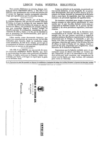 Division azul   blau division 1957