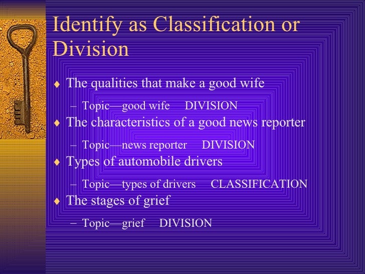 Classification essay different types drivers