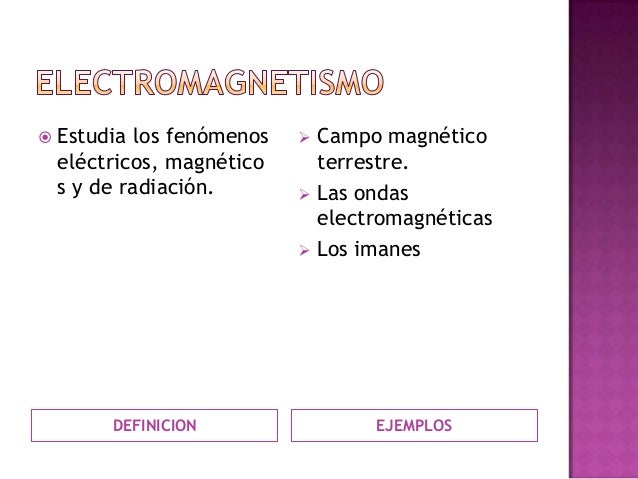 Ejemplos De Lo Que Estudia La Fisica