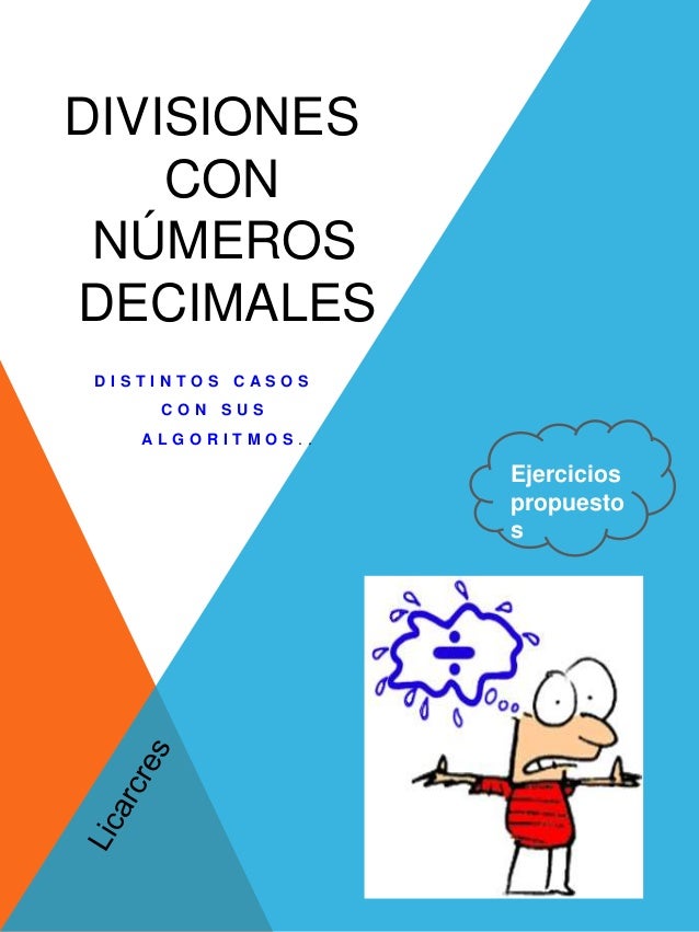 Divisiones con decimales_ ejercicios propuestos