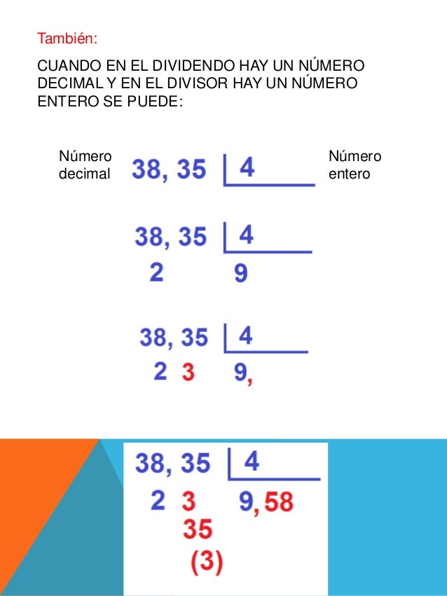Divisiones con decimales_ ejercicios propuestos