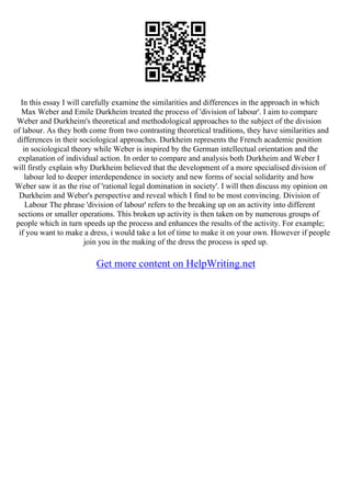 Division Essay Examples | PDF