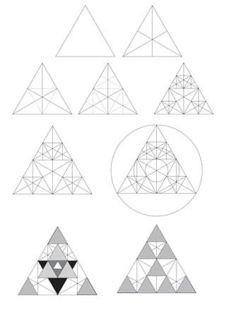 Divisiones triángulo equilátero