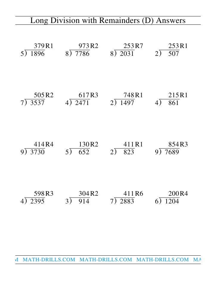 division practice