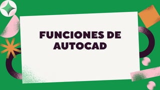 Funciones de autocad, que significa cada funcion | PDF