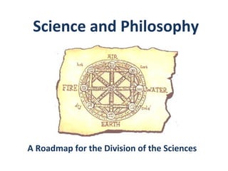 Science and Philosophy A Roadmap for the Division of the Sciences 
