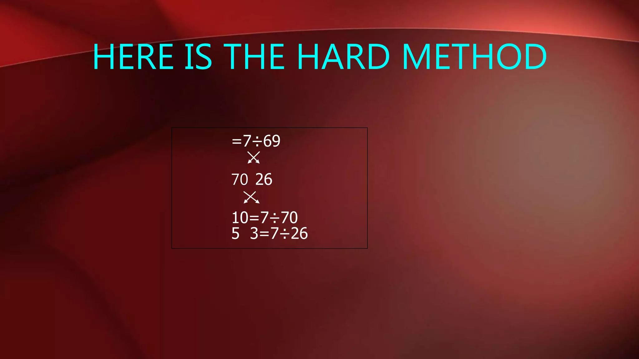 Division using partitioning | PPT