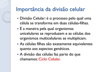 Curso Células e Divisão Celular Gratuito