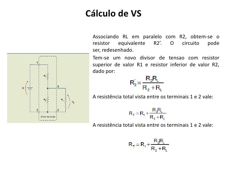 Divisor de tensao