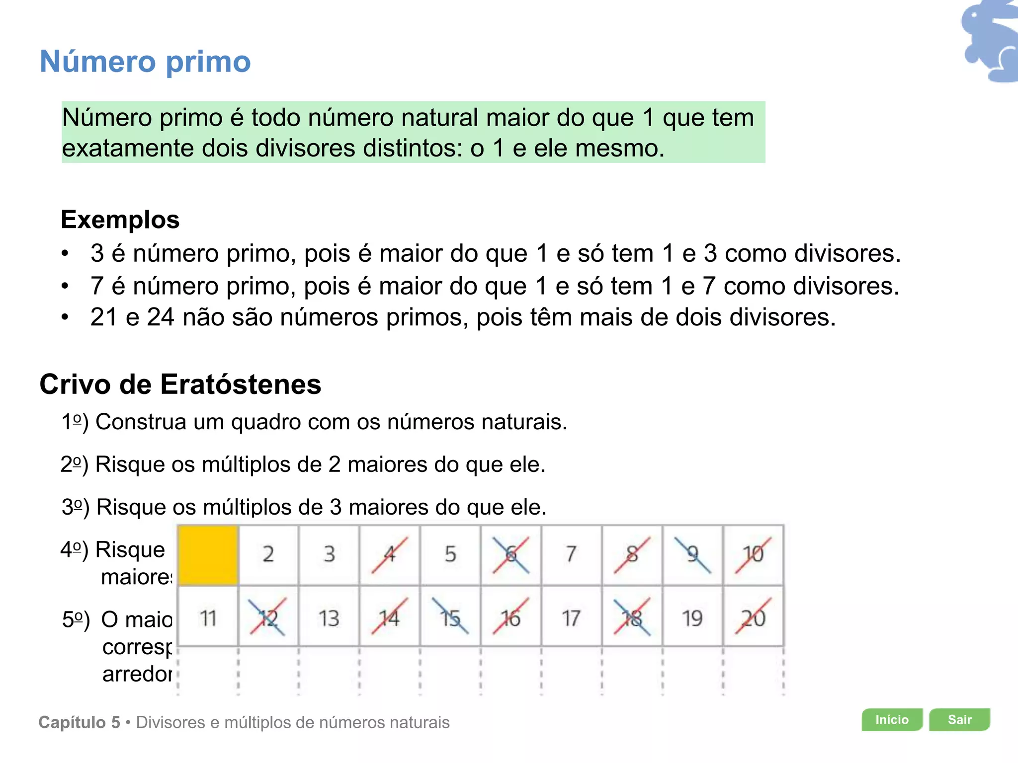 Divisores e múltiplos de números naturais | PPTX