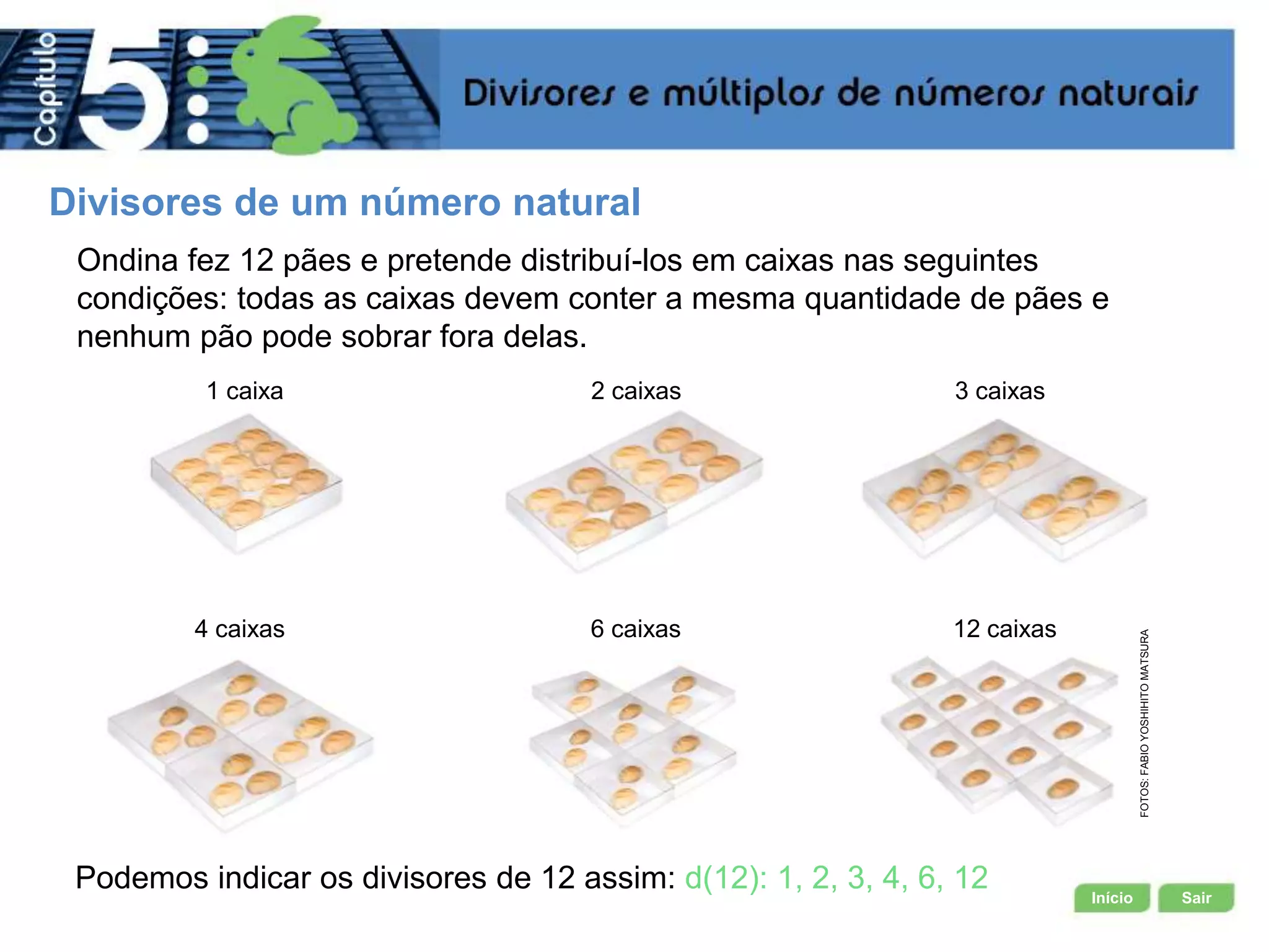 Divisores e múltiplos de números naturais | PPT