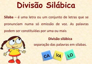 Divisão silábica | PPT