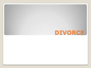 DIVORCE 