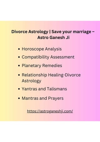 Divorce Astrology  Save your marriage – Astro Ganesh Ji.pdf