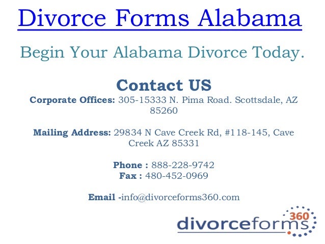 Divorce Forms Alabama